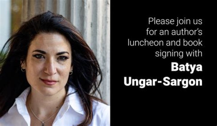 Batya Ungar-Sargon: Uncovering Her True Nationality